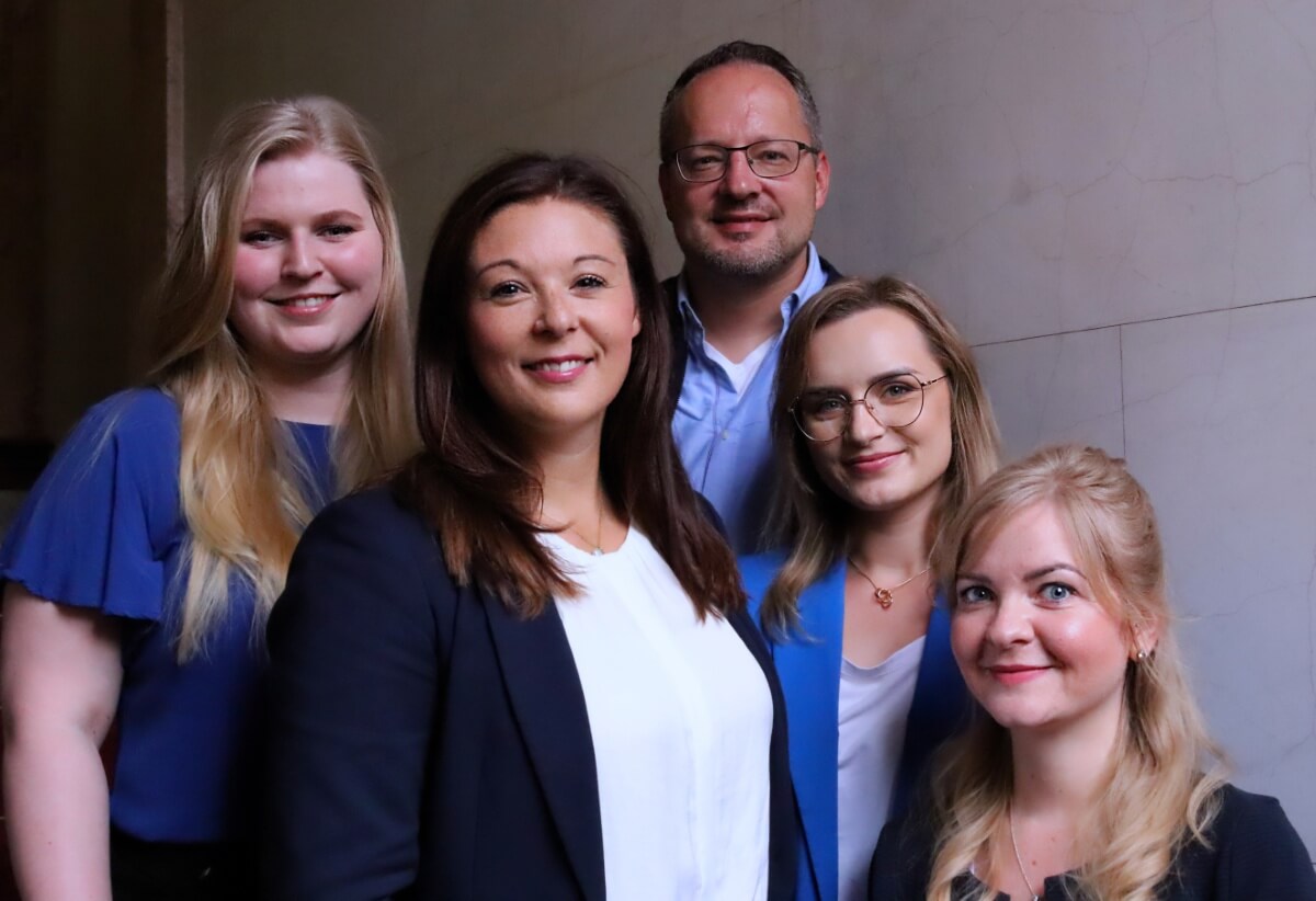 Foto von dem MED Management Team.