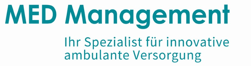 Logo: MED Management - Ihr Spezialist f&uuml;r innovative ambulante Versorgung.